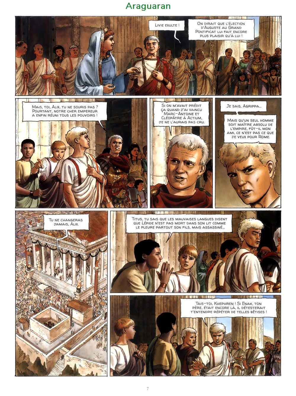 Album - Alix Senator - 01 - Les aigles de sang 6 livres bd revues bandes dessinees album alix senator 01 les aigles de sang