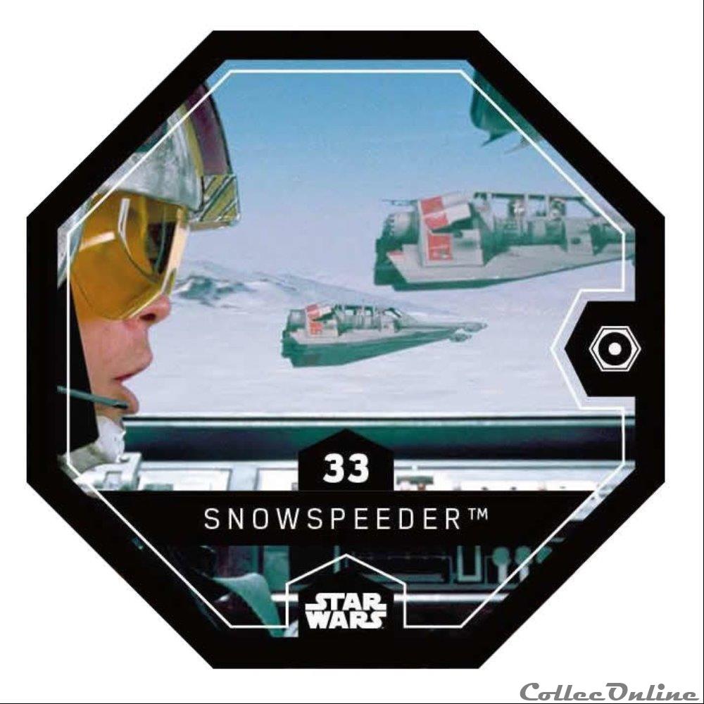 33 - Snowspeeder jeux jouet jeu carte a collectionner 33 snowspeeder