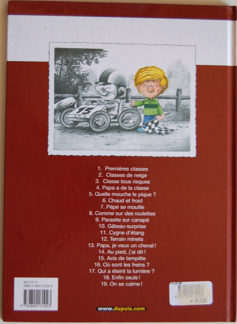 livres bd revues bandes dessinees cedric 15 avis de tempete reed 2005