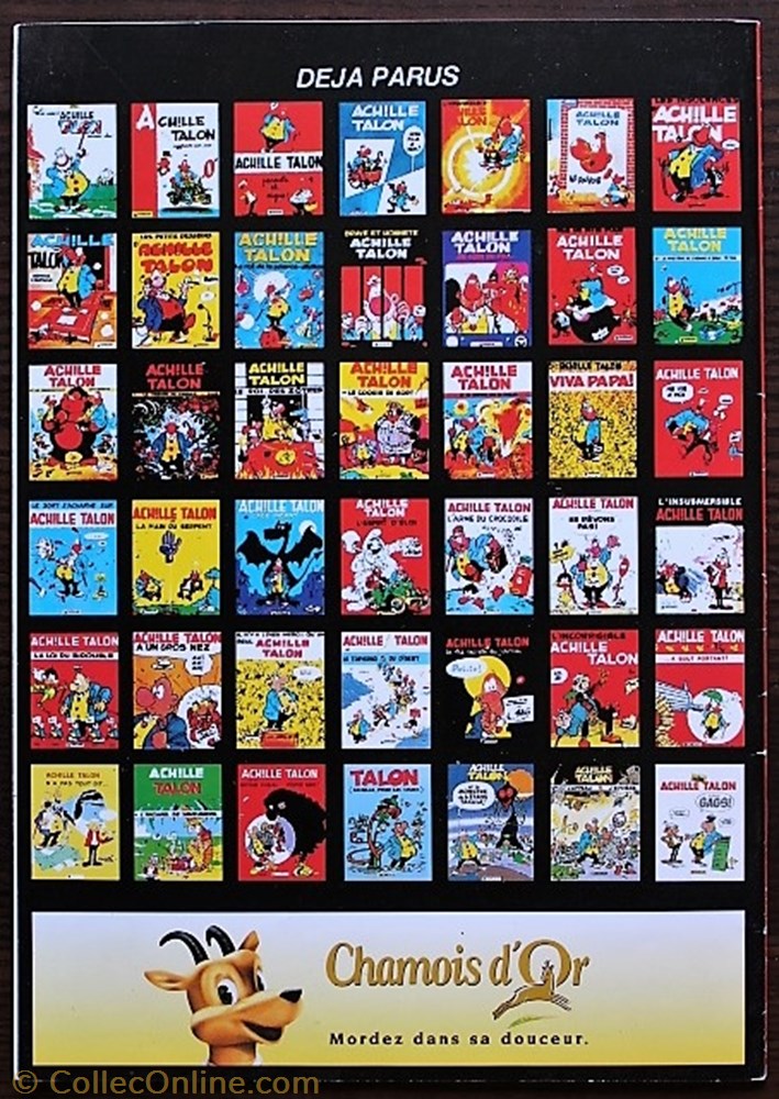 livres bd revues bandes dessinees album achille talon 07 les insolences achile talon reed pub chamois or 1997