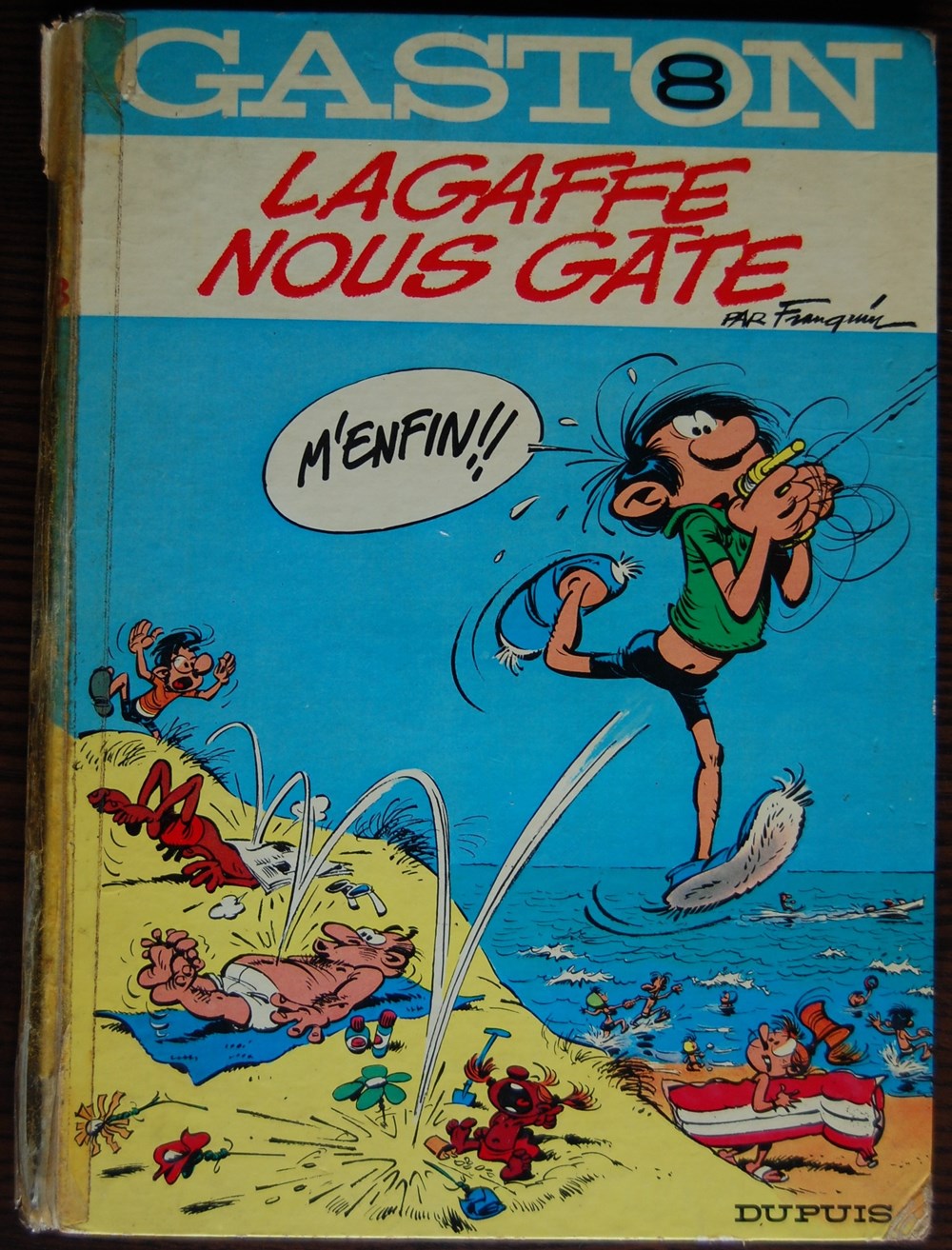 Gaston - 08 - Lagaffe nous gâte - EO 1970 livres bd revues bandes dessinees gaston 08 lagaffe nous gate eo 1970