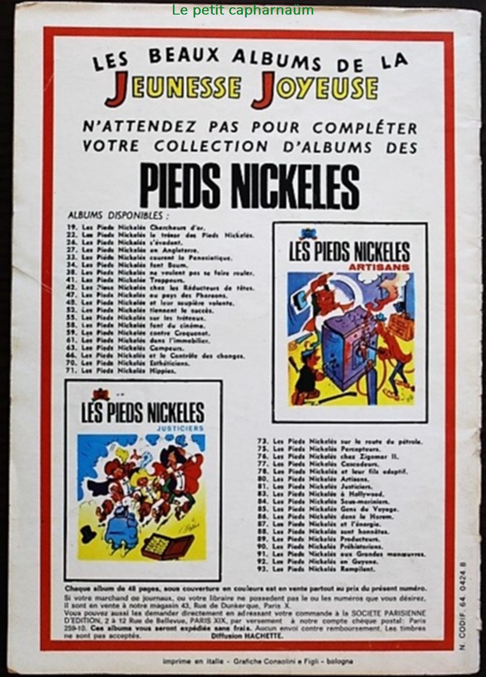 livres bd revues bandes dessinees bibi fricotin 103 bibi fricotin au supermarche eo 1977