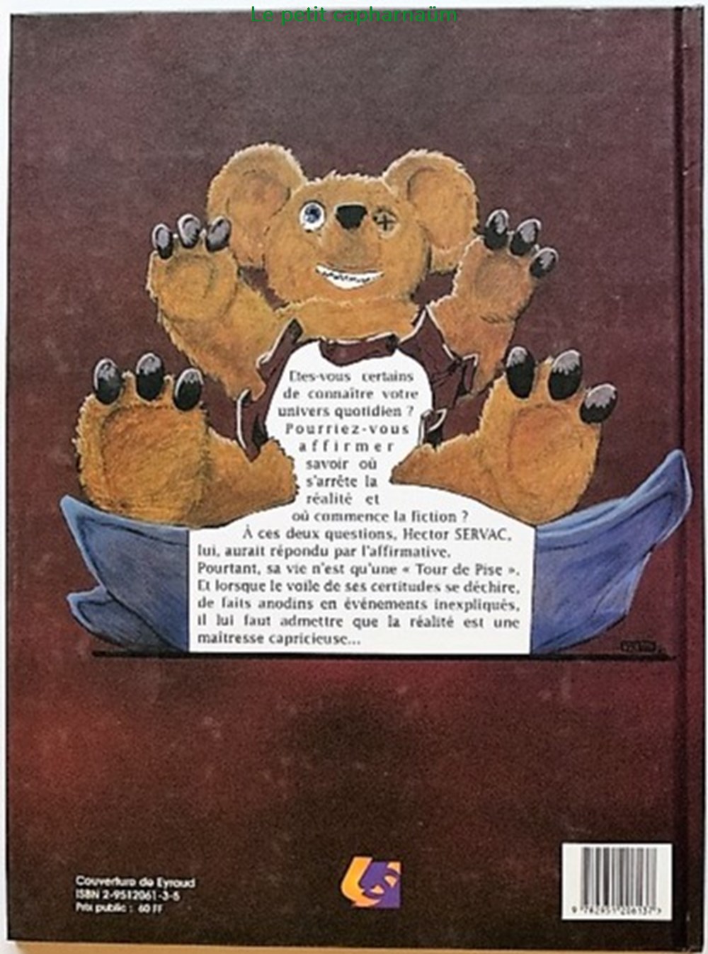 livres bd revues bandes dessinees album les secrets de josua un pantin nomme servac eo 1998