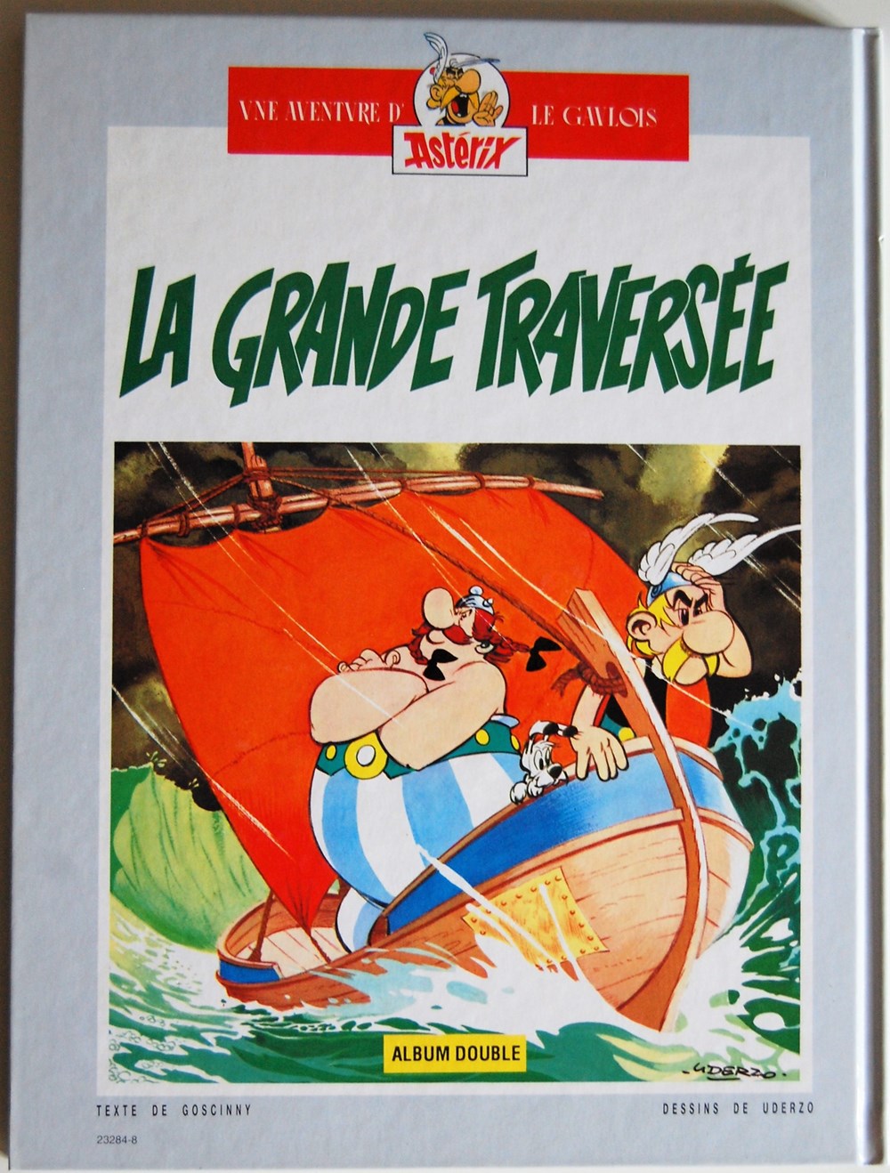 Album Double - Astérix - FL 11 - Le cadeau de César / La grande traversée livres bd revues bandes dessinees album double asterix fl 11 le cadeau de cesar la grande traversee