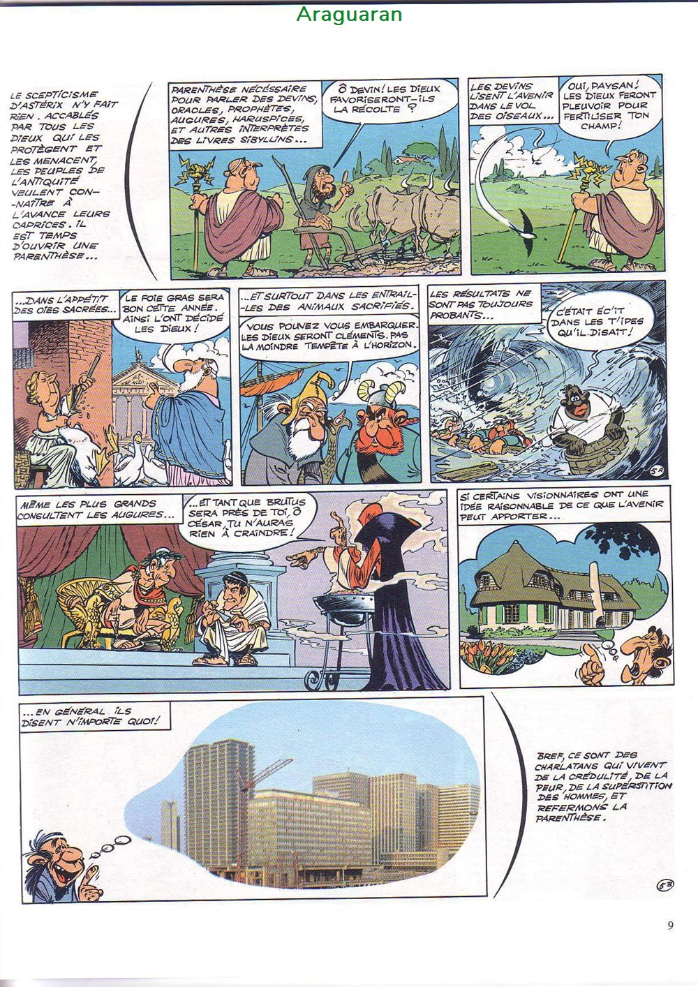 Album - Astérix - 19 - Le devin 6 livres bd revues bandes dessinees album asterix 19 le devin