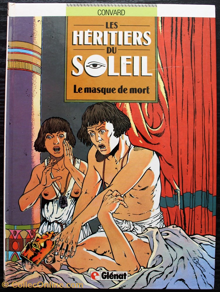 Les héritiers du soleil - 01 - Le masque de mort - EO 1986 livres bd revues bandes dessinees les heritiers du soleil 01 le masque de mort eo 1986