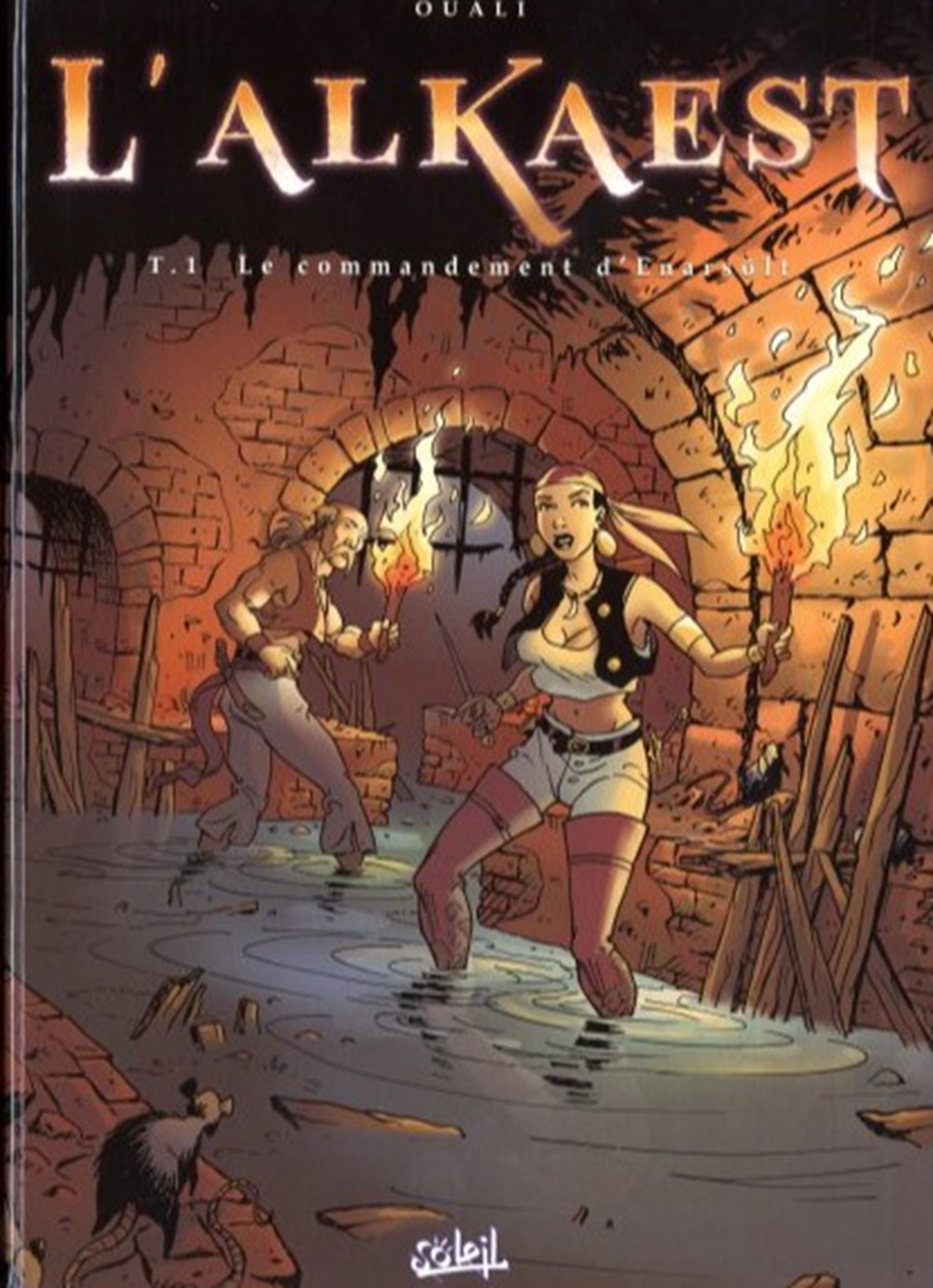 Album - L'alkaest - Le commandement d'Enarsölt - EO 2001 livres bd revues bandes dessinees album alkaest le commandement enarsolt eo 2001
