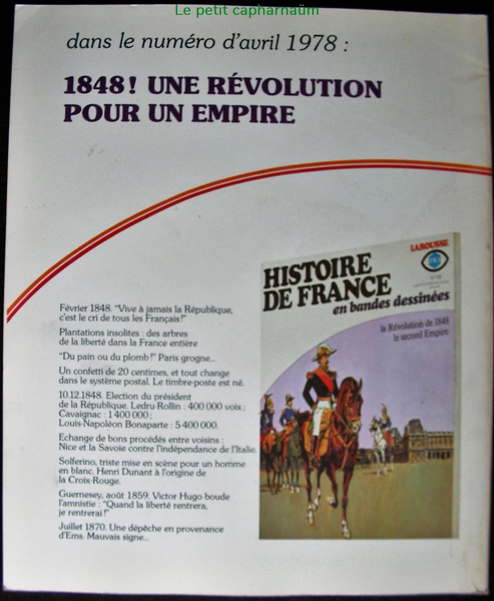 livres revues bandes dessinees histoire de france en bd 18 la restauration louis philippe eo 1978