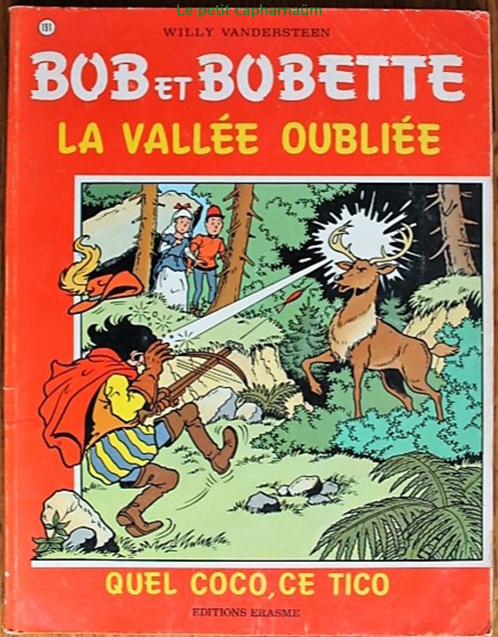 Bob et Bobette (3ème série) - 191 - La La vallée oubliée - EO 1982 livres bd revues bandes dessinees bob et bobette 3eme serie 191 la la vallee oubliee eo 1982