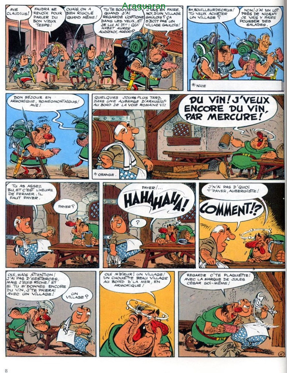 livres bd revues bandes dessinees album asterix 21 le cadeau de cesar