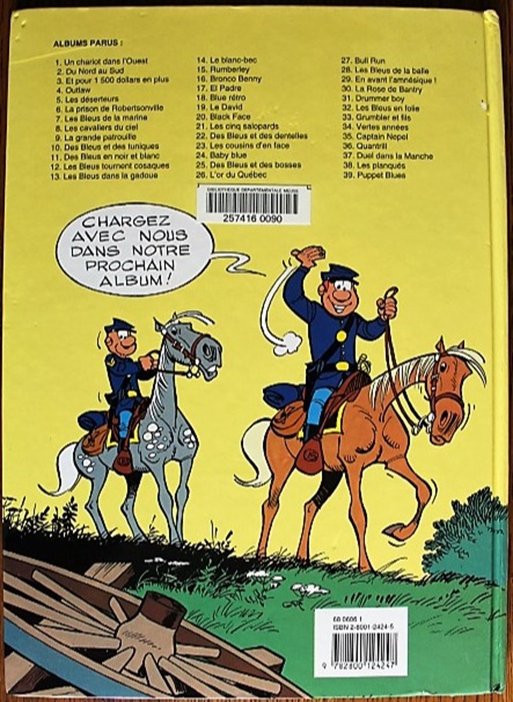 Les tuniques bleues - 39 - Puppet blues - EO 1997 4 livres bd revues bandes dessinees les tuniques bleues 39 puppet blues eo 1997
