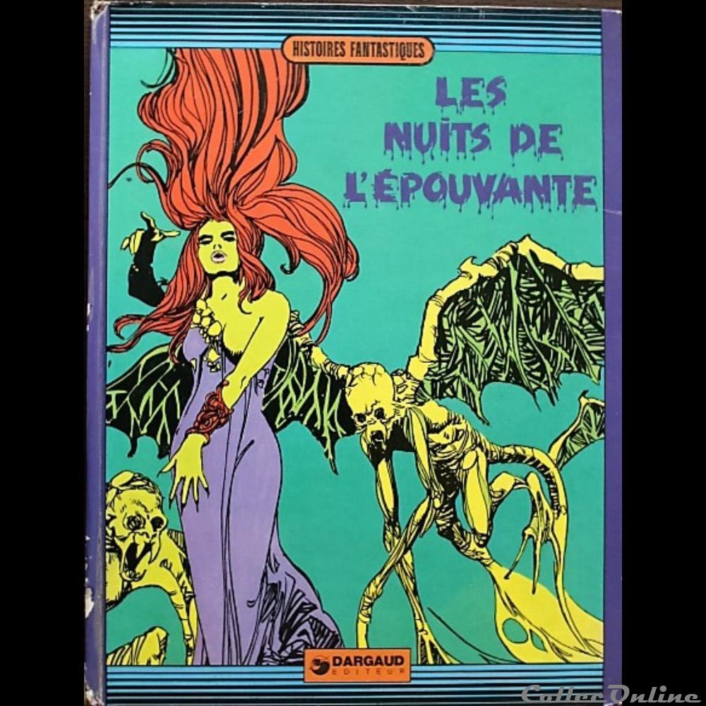 livres bd revues bandes dessinees histoires fantastiques les nuits de epouvante eo 1973