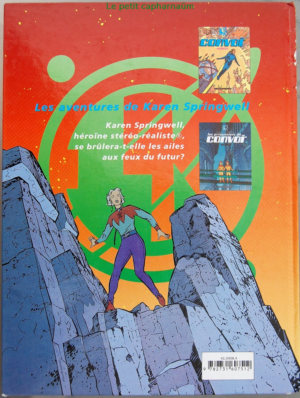Karen Springwell - 02 - Les prisonniers de convoi - EO 1991 livres bd revues bandes dessinees karen springwell 02 les prisonniers de convoi eo 1991
