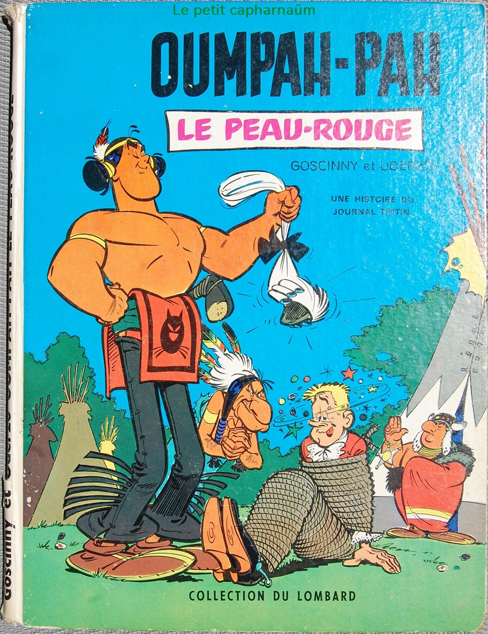 Oumpah-Pah - 01 - Oumpah-Pah le peau rouge - Rééd. 1965 livres bd revues bandes dessinees oumpah pah 01 oumpah pah le peau rouge reed 1965