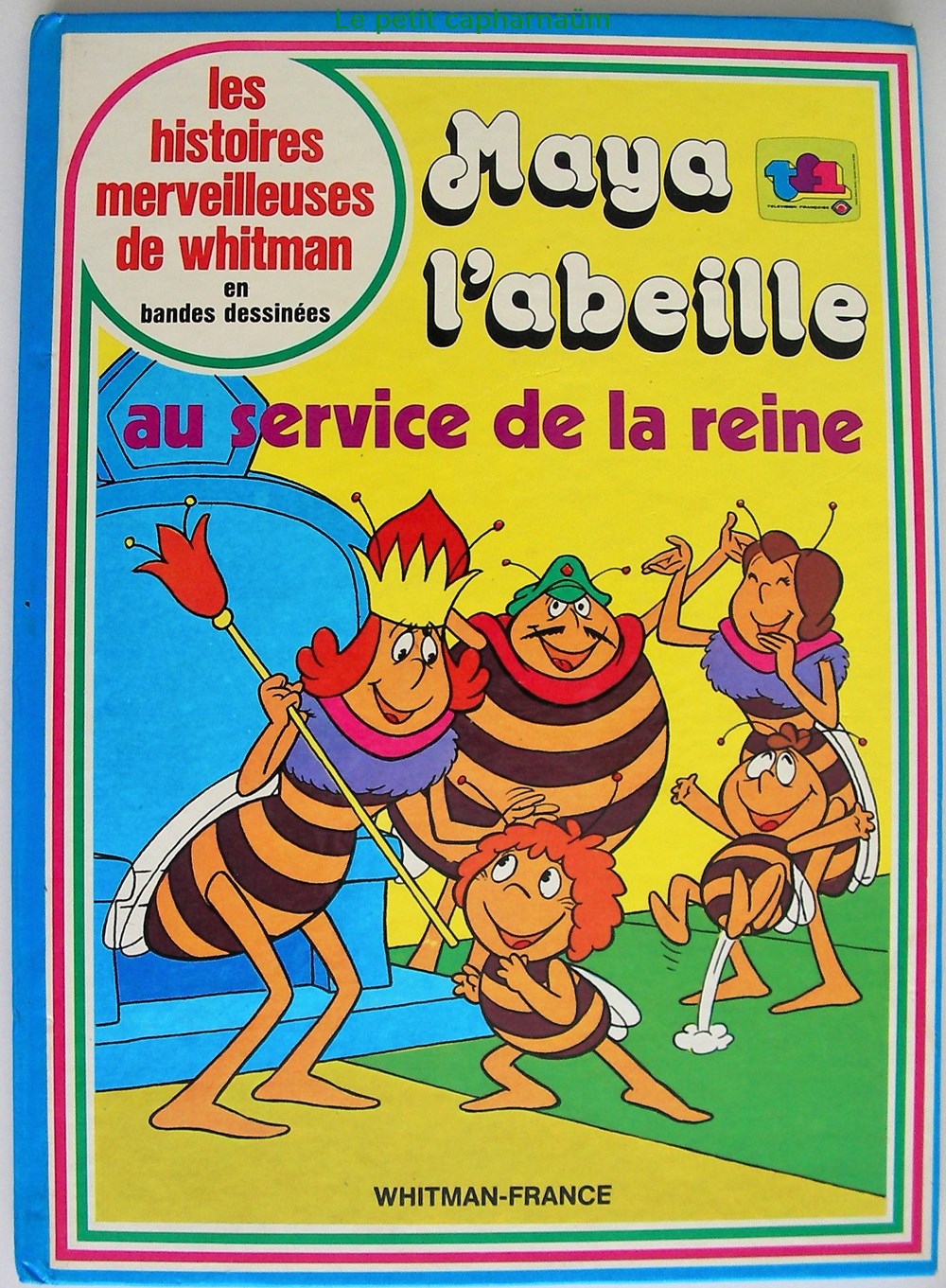 Les Histoires merveilleuses de Whitman en BD - 04 - Maya l'abeille au service de la reine - EO 1979 livres revues bandes dessinees les histoires merveilleuses de whitman en bd 04 maya abeille au service de la reine eo 1979