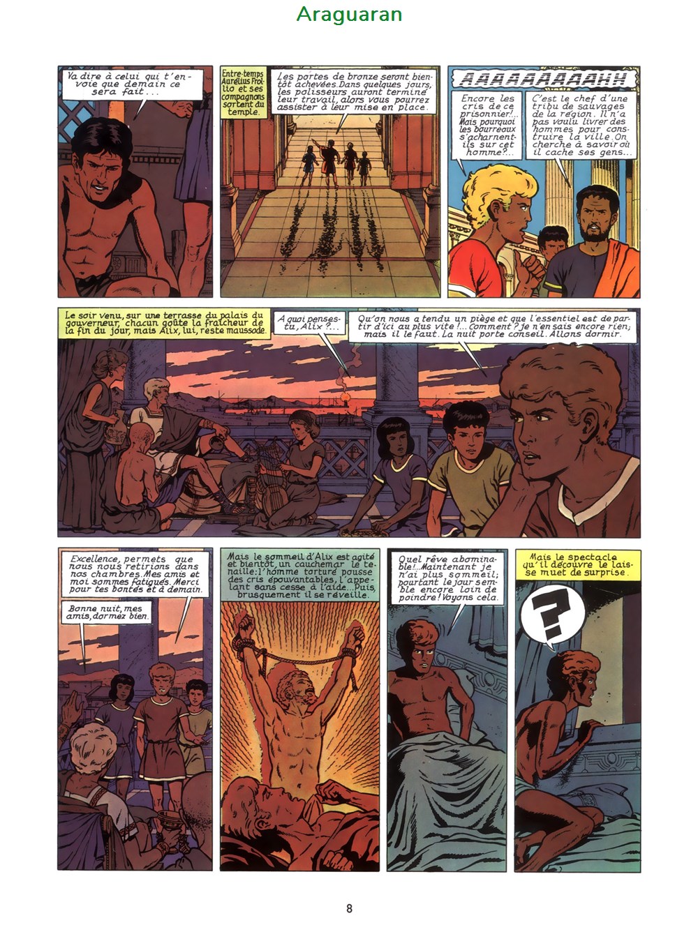 Album - Alix - 09 - Le Dieu sauvage 7 livres bd revues bandes dessinees album alix 09 le dieu sauvage