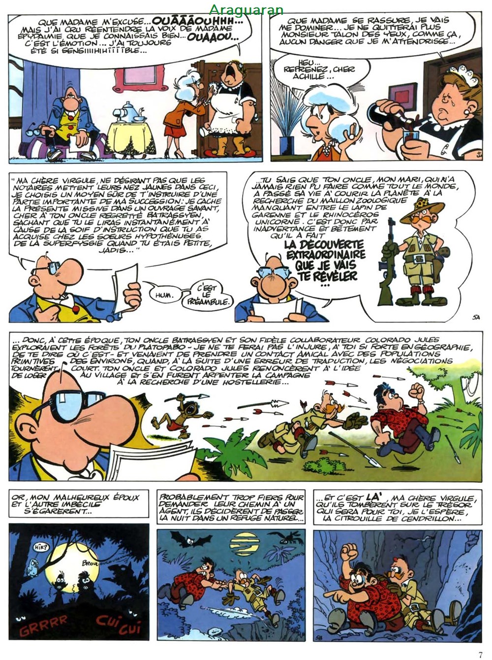 Album - Achille Talon - 16 - Achille Talon et le trésor de Virgule 6 livres bd revues bandes dessinees album achille talon 16 achille talon et le tresor de virgule