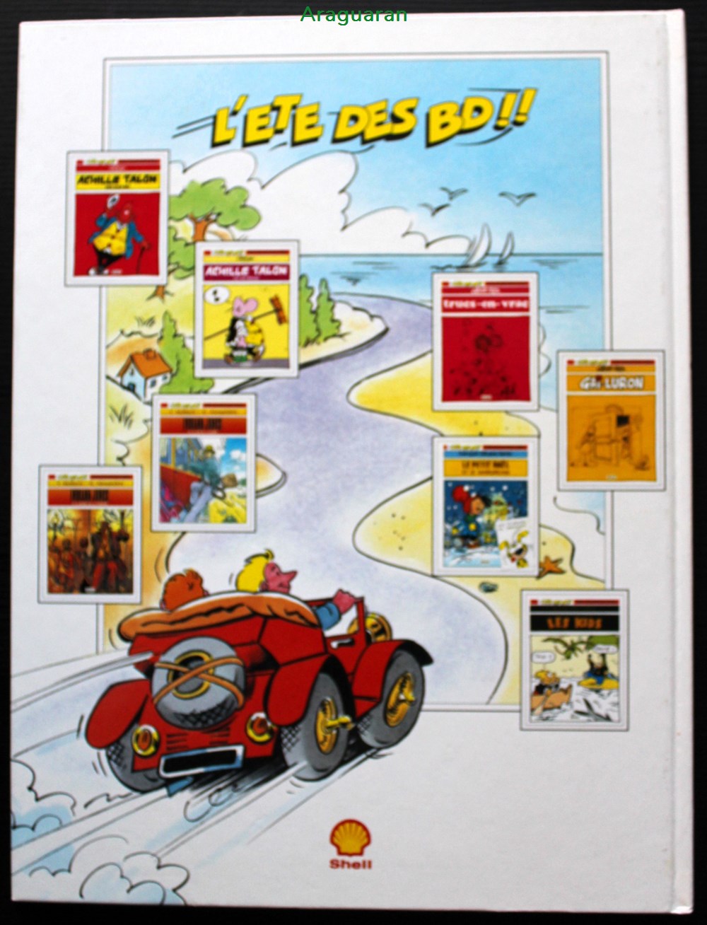 Album - Achille Talon - HS - Achille Talon vous salue bien - EO 1994 Publicitaire Shell livres bd revues bandes dessinees album achille talon hs achille talon vous salue bien eo 1994 publicitaire shell