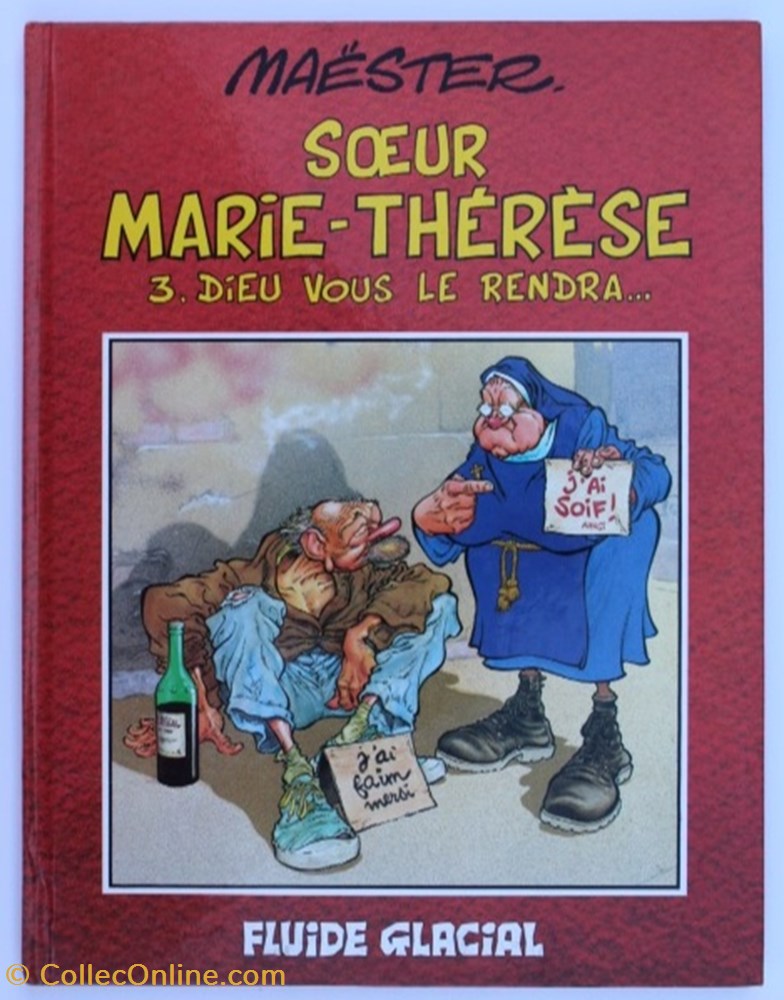 Soeur Marie-Thérèse - 03 - Dieu vous le rendra - Rééd. 2000 livres bd revues bandes dessinees soeur marie therese 03 dieu vous le rendra reed 2000