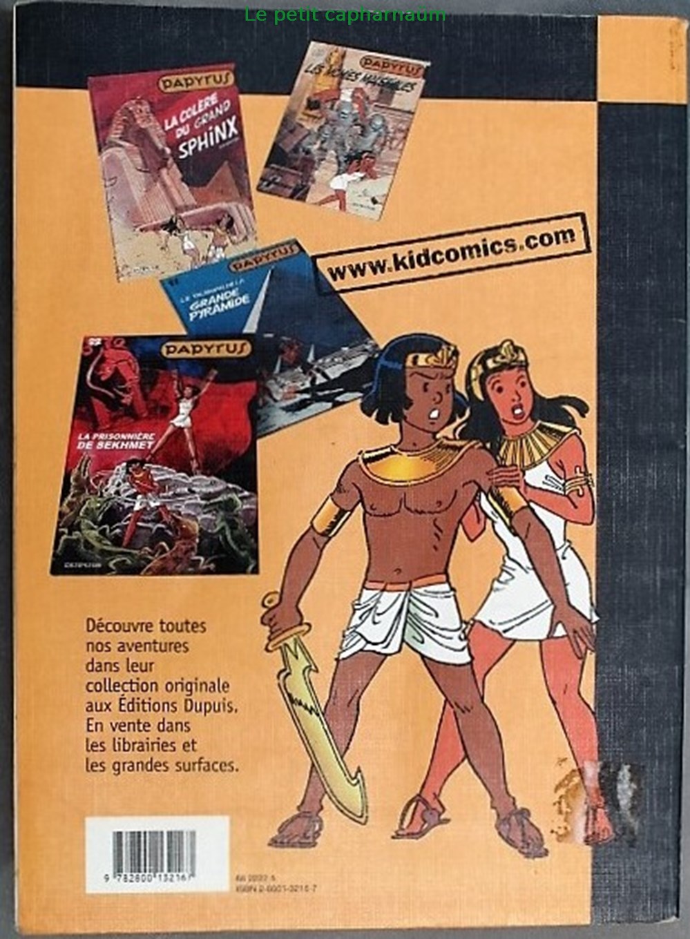 Papyrus - 07 - La vengeance des Ramsès - Rééd. 2001 livres bd revues bandes dessinees papyrus 07 la vengeance des ramses reed 2001