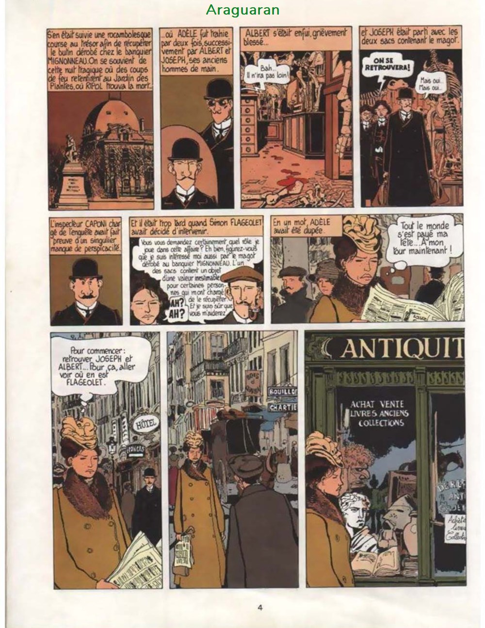 Album - Adèle Blanc Sec - 02 - Le démon de la Tour Eiffel 3 livres bd revues bandes dessinees album adele blanc sec 02 le demon de la tour eiffel