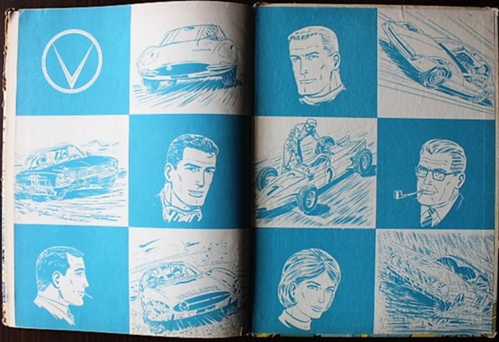 Michel Vaillant - 09 - Le retour de Steve Warson - EO 1965 5 livres bd revues bandes dessinees michel vaillant 09 le retour de steve warson eo 1965