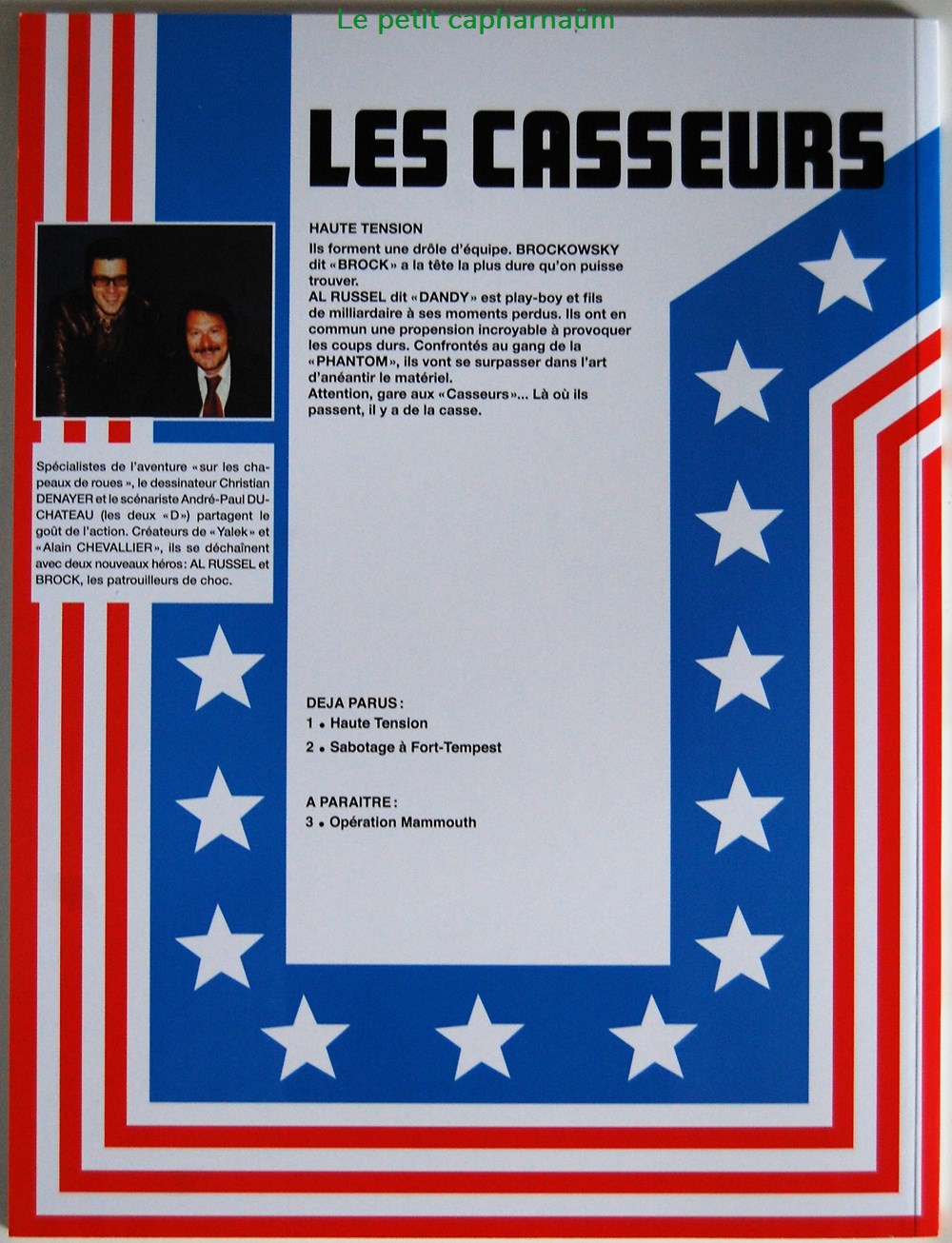 Les casseurs - 01 - Haute tension - R 2012 livres bd revues bandes dessinees les casseurs 01 haute tension r 2012