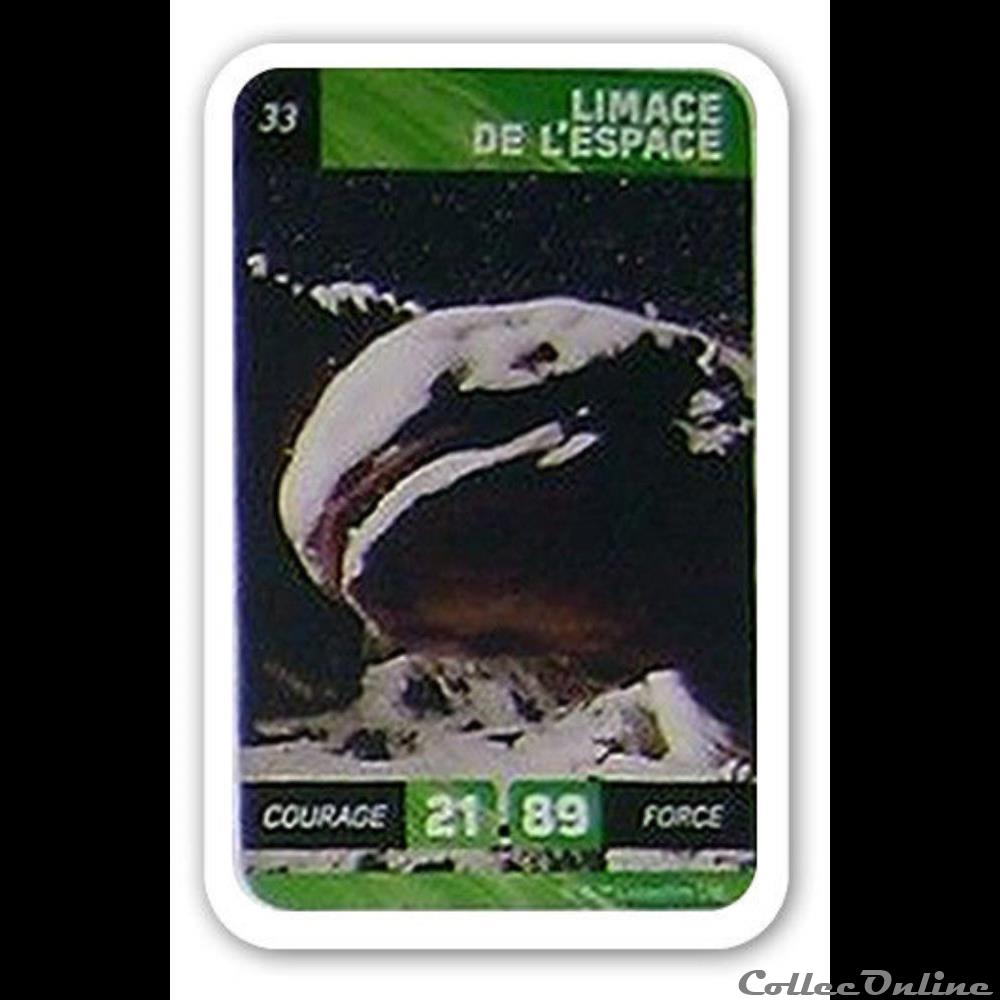 33 - Limace de l'espace jeux jouet jeu carte collectionner 33 limace de espace