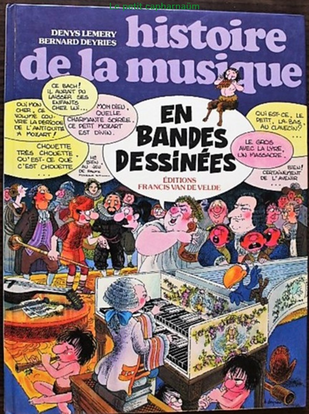 livres revues bandes dessinees histoire de la musique en bd 01 de antiquite a mozart eo 1978