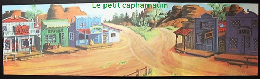 Décorama - Touret - Au far west 2 divers decorations magnets autocollants decalcomanies decorama touret au far west