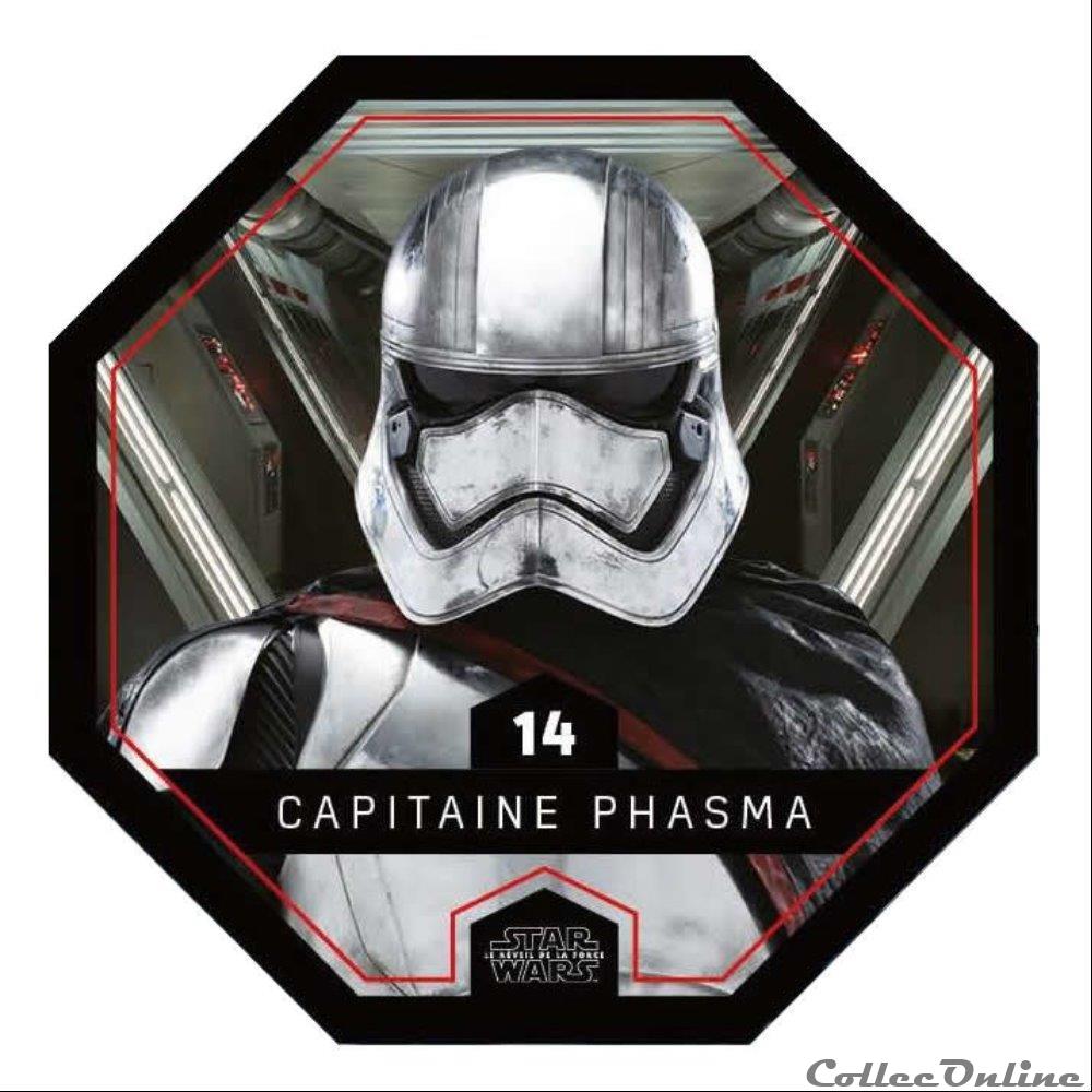 14 - Capitaine Phasma jeux jouet jeu de carte collectionner 14 capitaine phasma