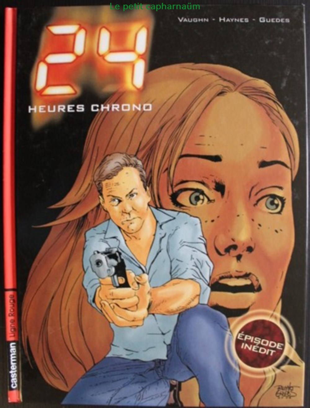 livres bd revues bandes dessinees album 24 heures chrono eo 2005 ligne rouge