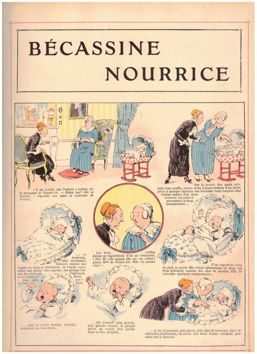 livres bd revues bandes dessinees album becassine 09 becassine nourrice