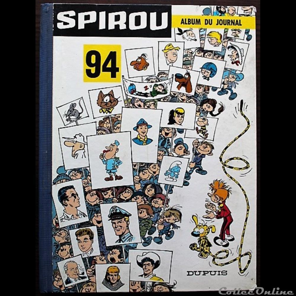 Recueil du journal de Spirou - 094 livres bd revues bandes dessinees recueil du journal de spirou 094