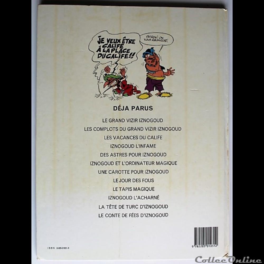 Iznogoud - 12 - Le conte de fées d'Iznogoud - EO 1976 livres bd revues bandes dessinees iznogoud 12 le conte de fees iznogoud eo 1976
