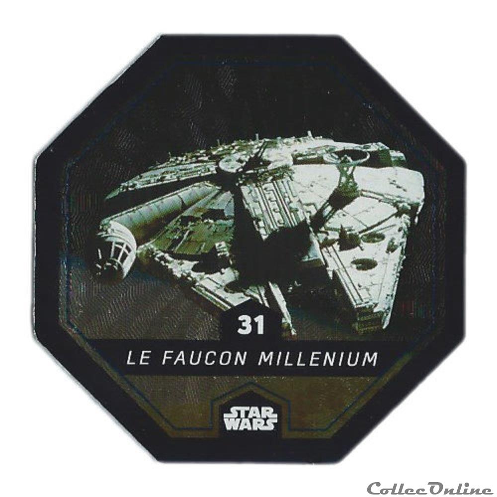 31 - Le faucon millenium jeux jouet jeu de carte collectionner 31 le faucon millenium