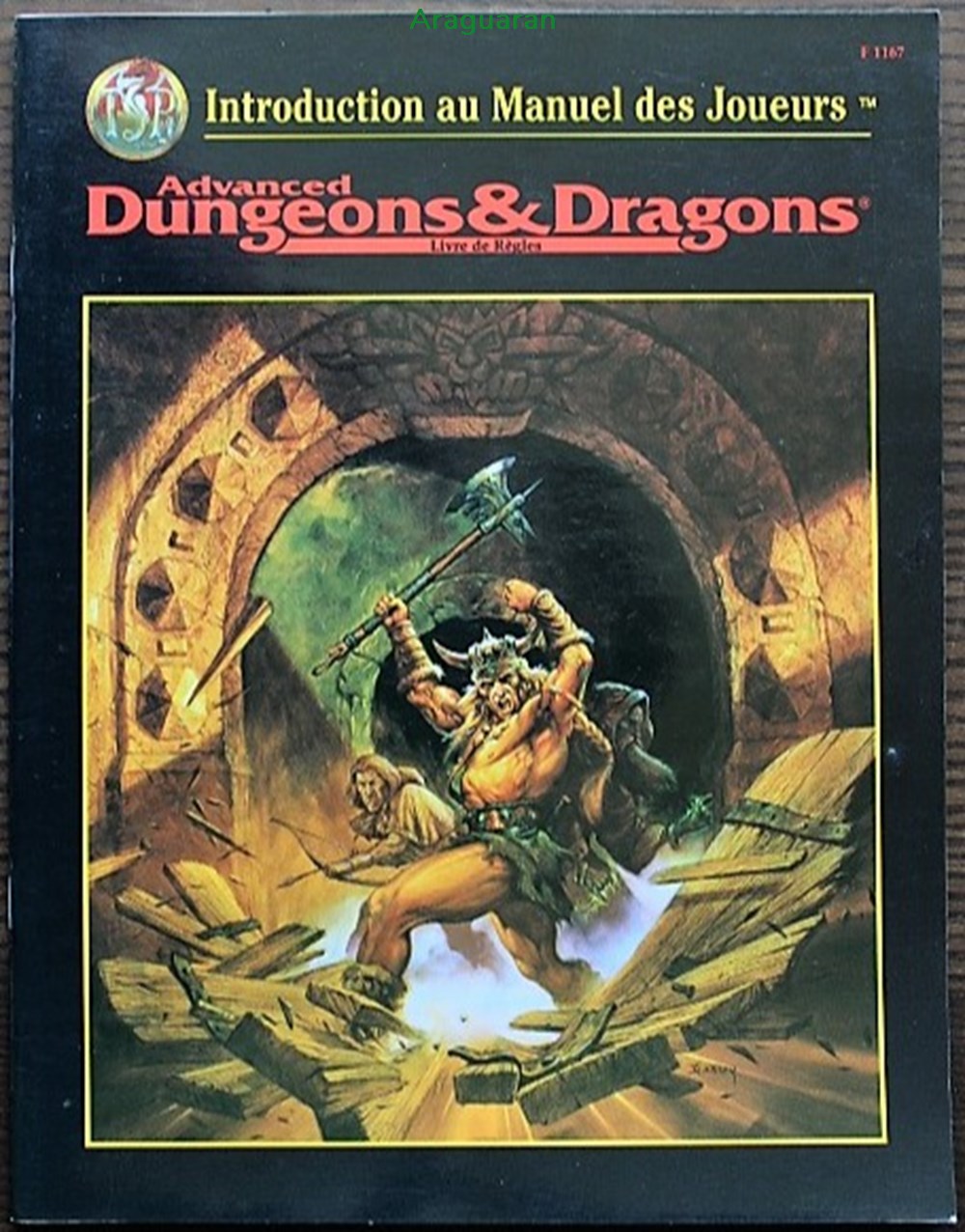 Jeu de rôle - AD&D2 - Introduction au Manuel des joueurs jeux societe jouets roles jeu de role ad d2 introduction au manuel des joueurs