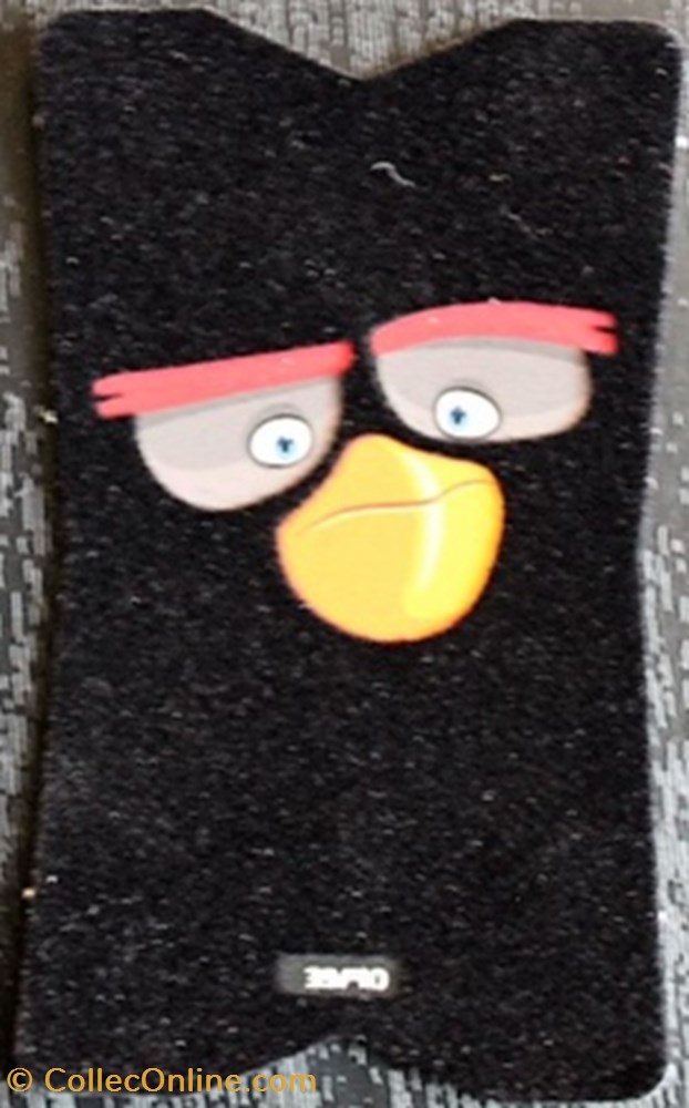 jeux jouets jeu de collectionner angry birds c39 bombe carte en velours