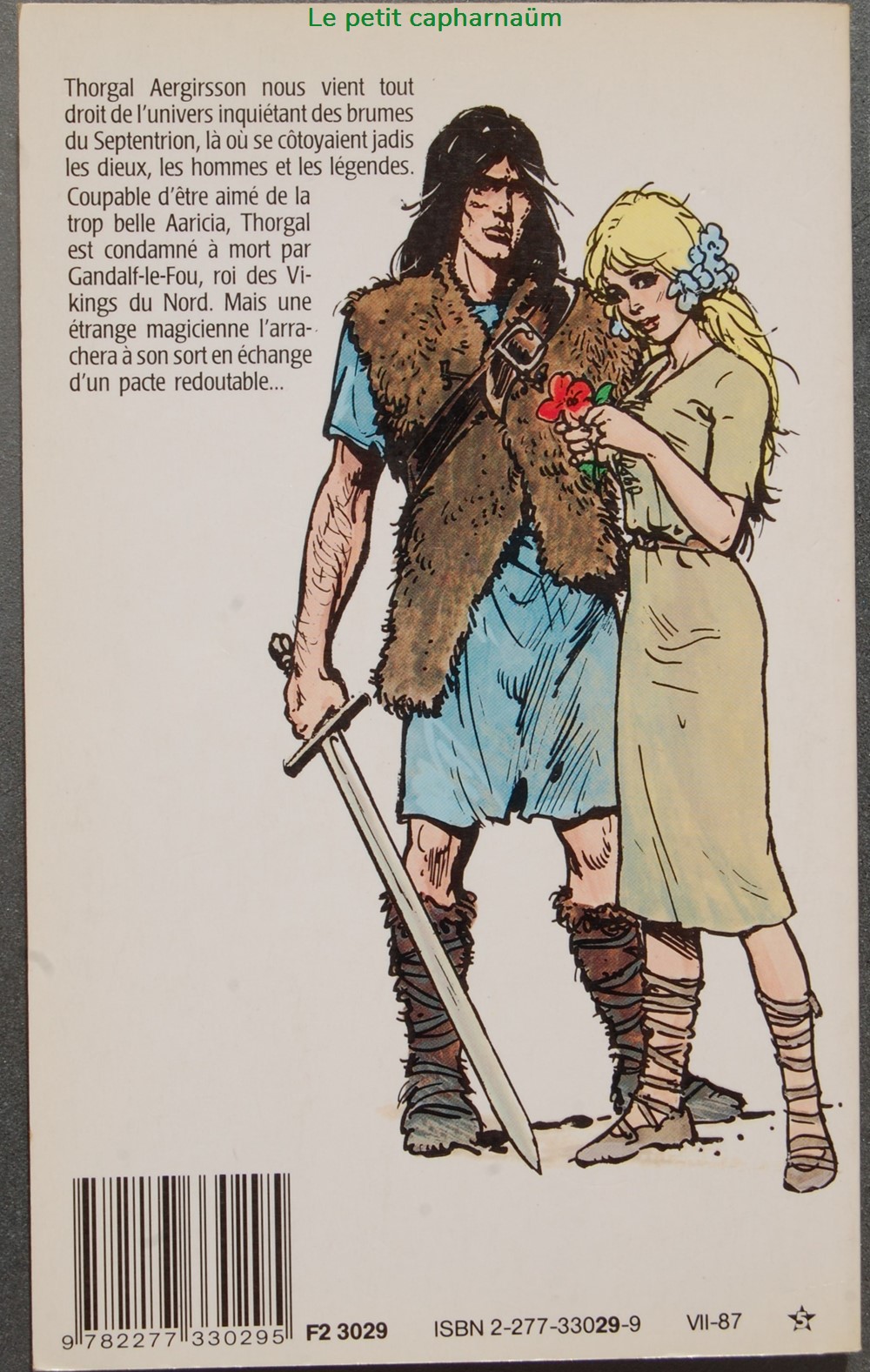 Thorgal - 01 - La magicienne trahie - Livre de poche 1987 livres bd revues bandes dessinees thorgal 01 la magicienne trahie livre de poche 1987