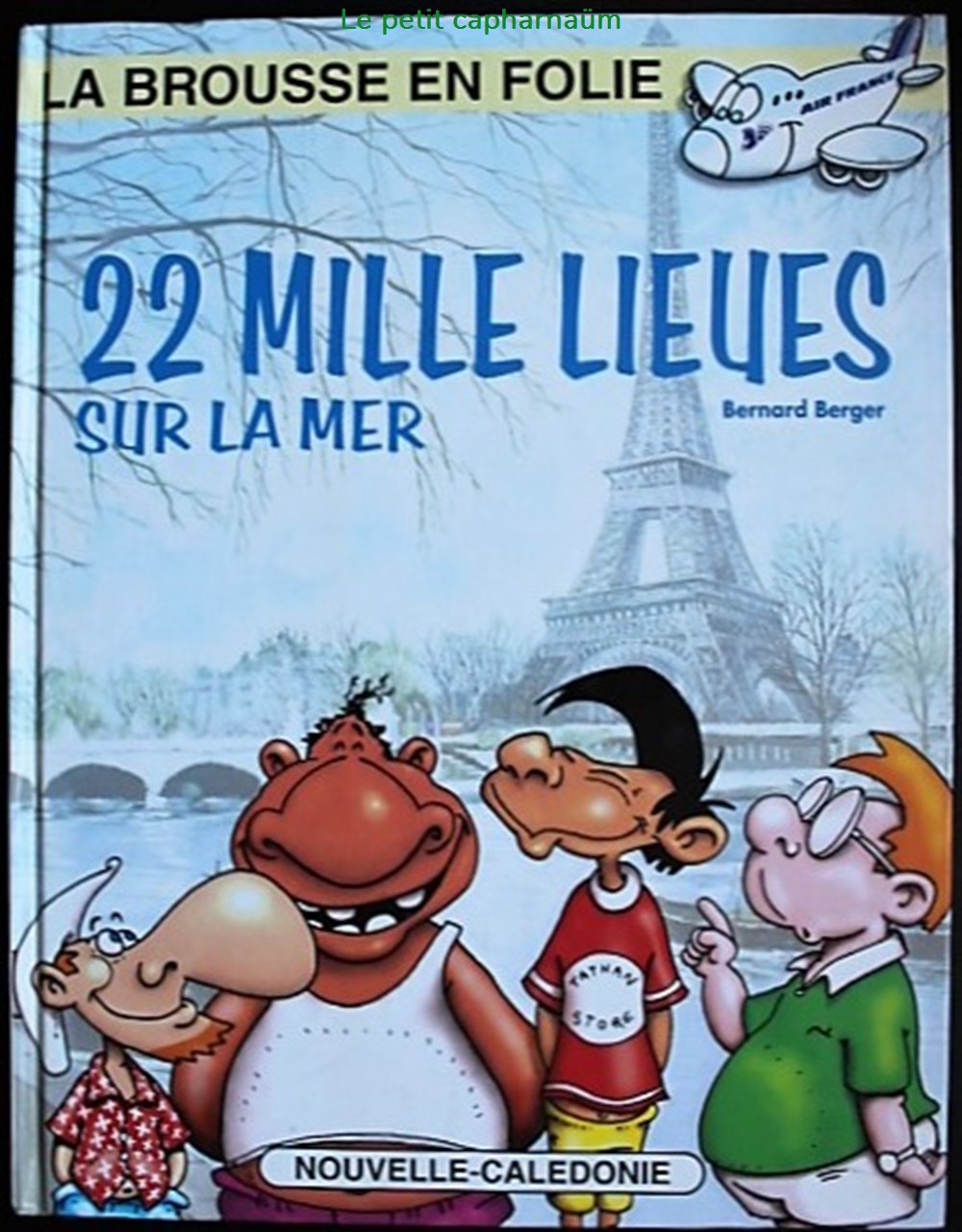 La brousse en folie - 12 - 22 mille lieues sur la mer - Rééd. Publicitaire Air France 1998 livres bd revues bandes dessinees la brousse en folie 12 22 mille lieues sur la mer reed publicitaire air france 1998
