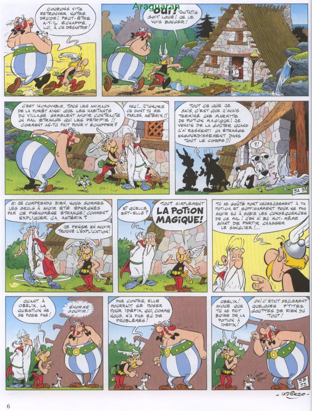 Album - Astérix - 33 - Le ciel lui tombe sur la tête 4 livres bd revues bandes dessinees album asterix 33 le ciel lui tombe sur la tete