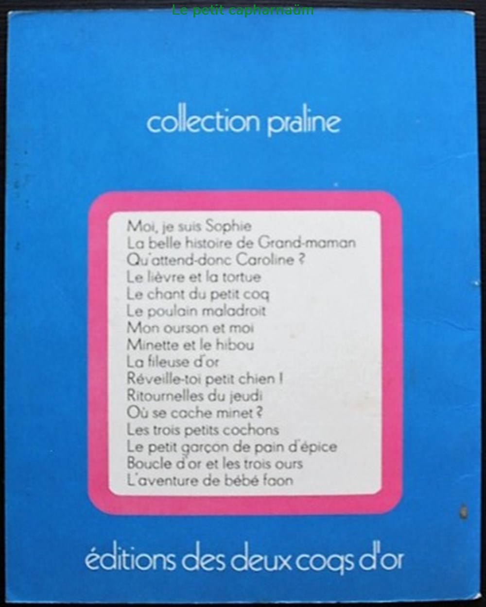 livres bd revues ou se cache minet edition des 2 coqs or 1973