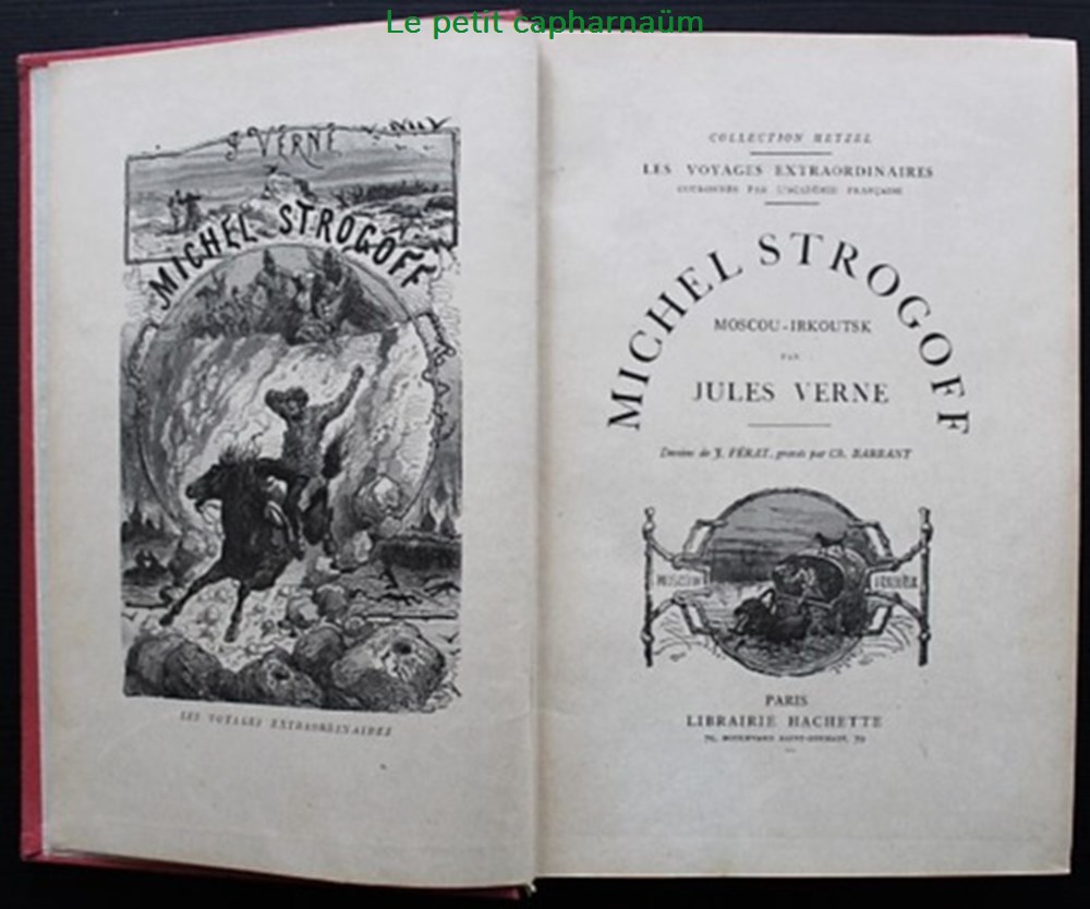 livres bd revues voyages extraordinaires 16 michel strogoff collection hetzel 1932