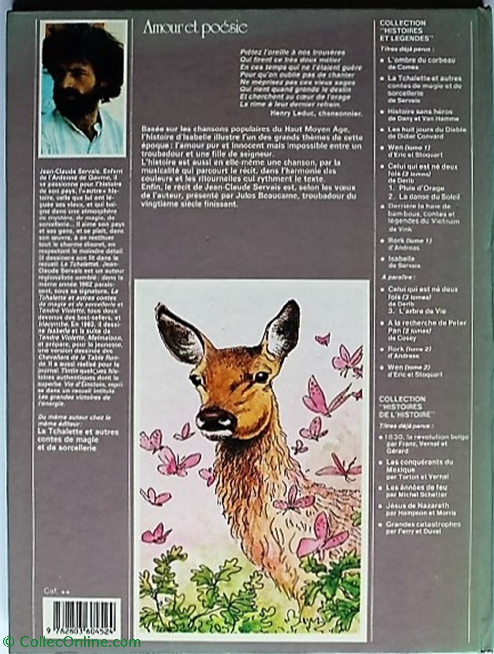 Album - Isabelle - EO 1984 livres bd revues bandes dessinees album isabelle eo 1984