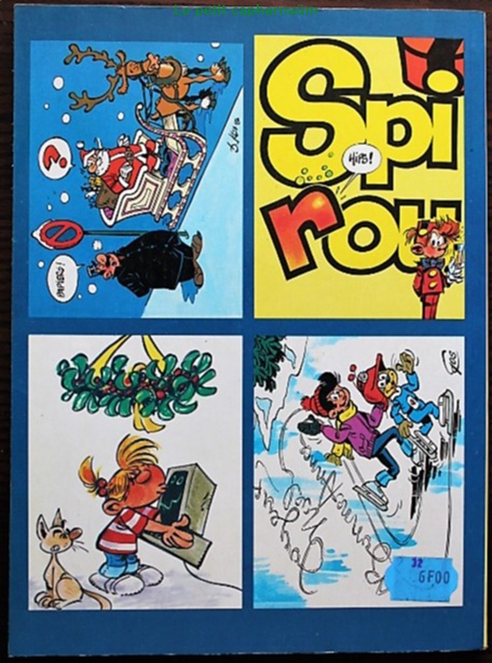 Spirou Album + N°04 - 1982 livres bd revues bandes dessinees spirou album n 04 1982