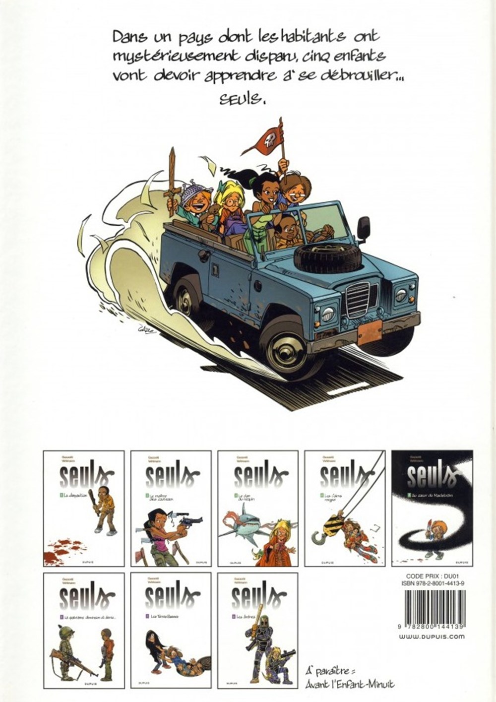 Seuls - 04 - Les cairns rouges - Rééd. 2016 livres bd revues bandes dessinees seuls 04 les cairns rouges reed 2016