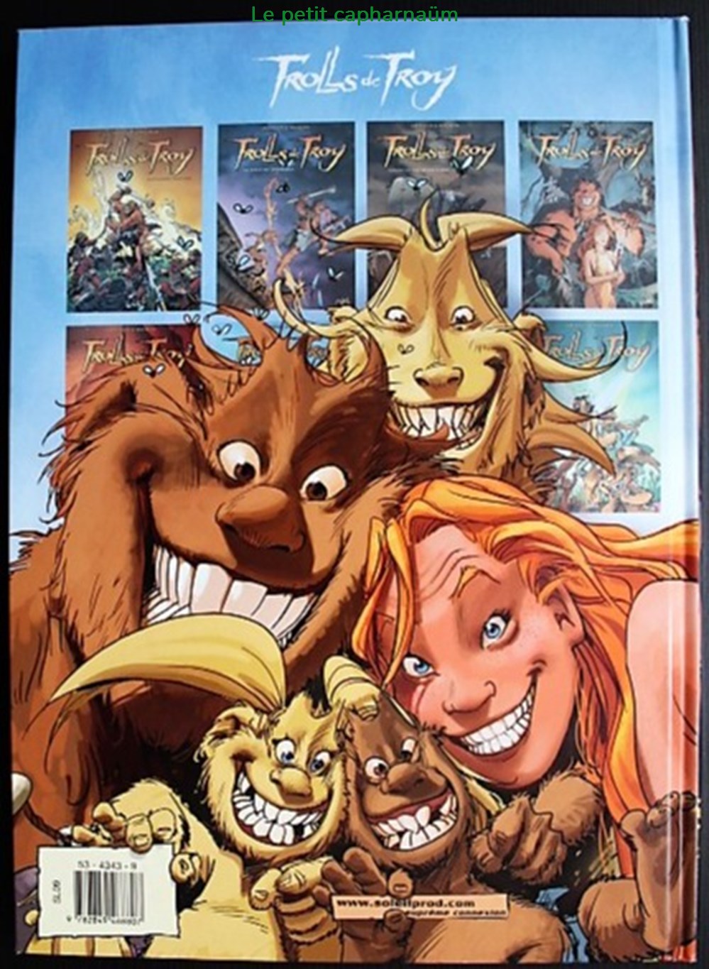 Trolls de Troy - 06 - Trolls dans la brume - Rééd. TL 2007 avec dédicace Mourier 2 livres bd revues bandes dessinees trolls de troy 06 trolls dans la brume reed tl 2007 avec dedicace mourier