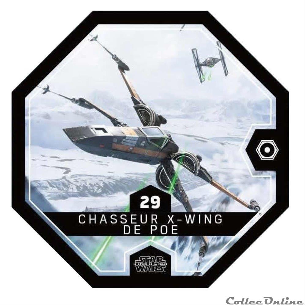 29 - Chasseur X-Wing de Poe jeux jouet jeu carte collectionner 29 chasseur x wing de poe