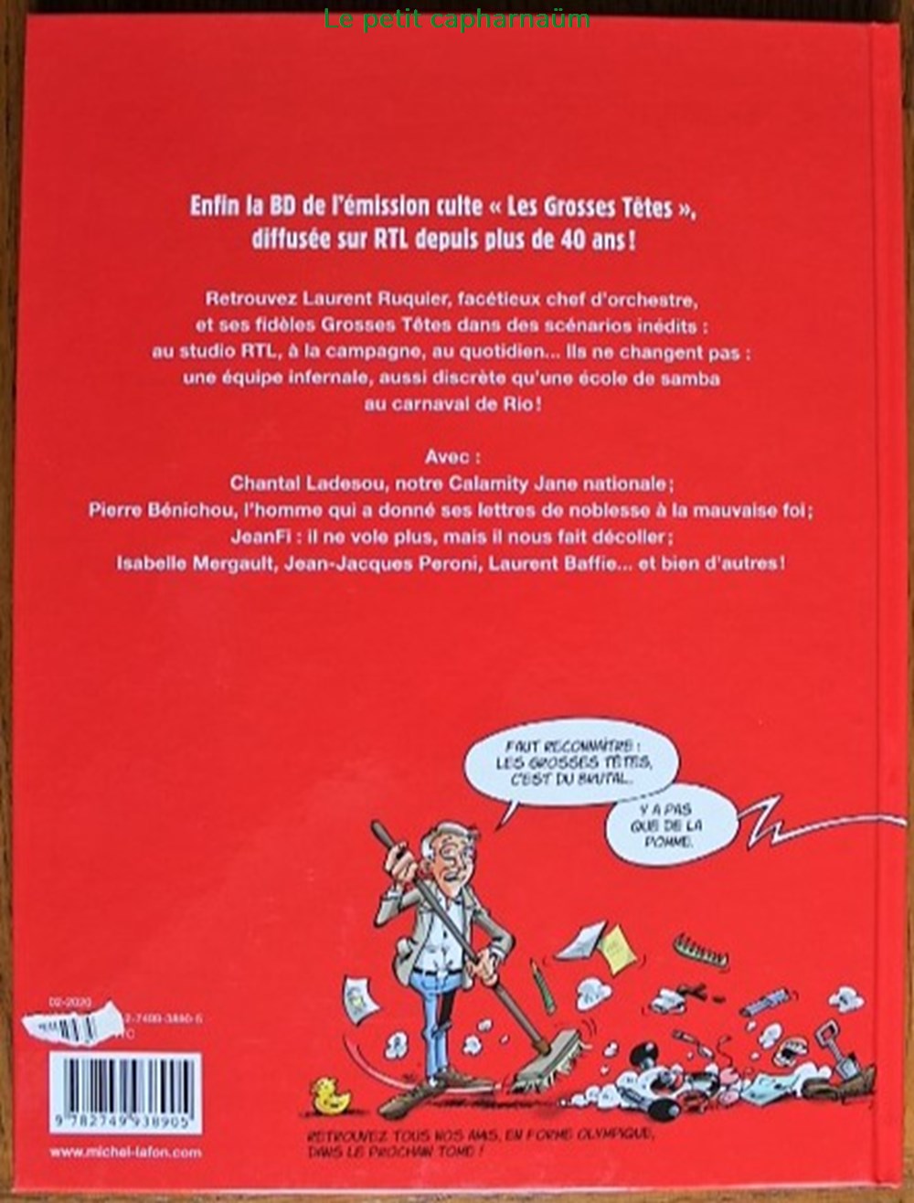 Album - Les grosses têtes, la BD - EO 2020 livres revues bandes dessinees album les grosses tetes la bd eo 2020