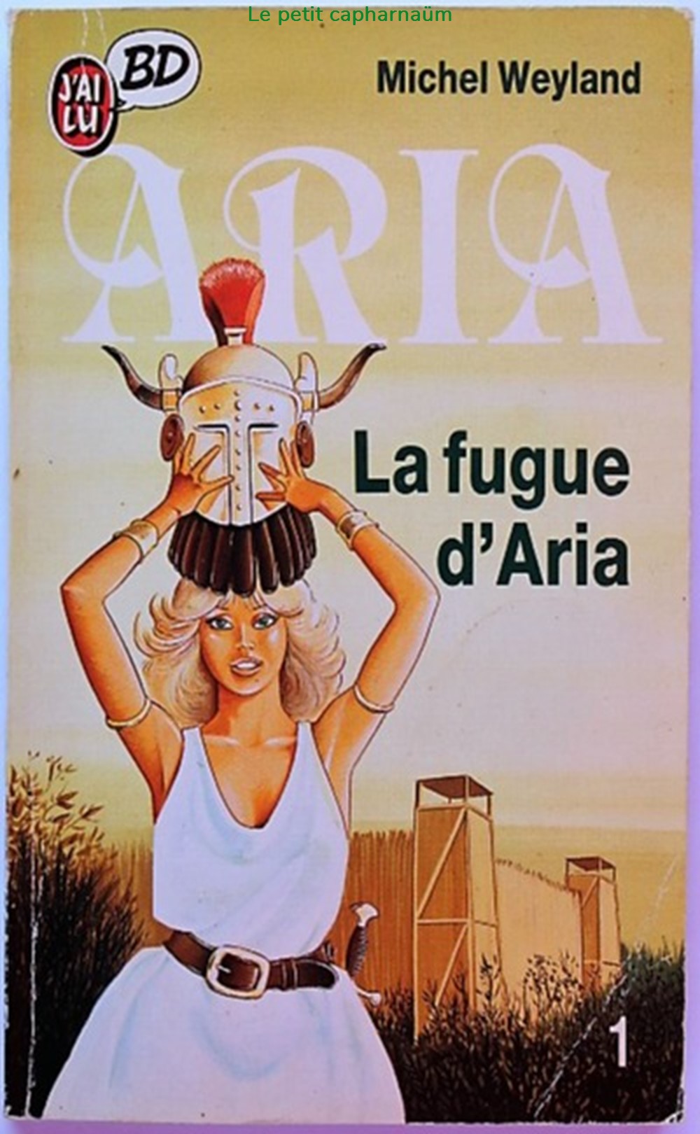 Livre de poche - Aria - 01 - La fugue d'Aria - J'ai Lu 1987 livres bd revues bandes dessinees livre de poche aria 01 la fugue aria ai lu 1987